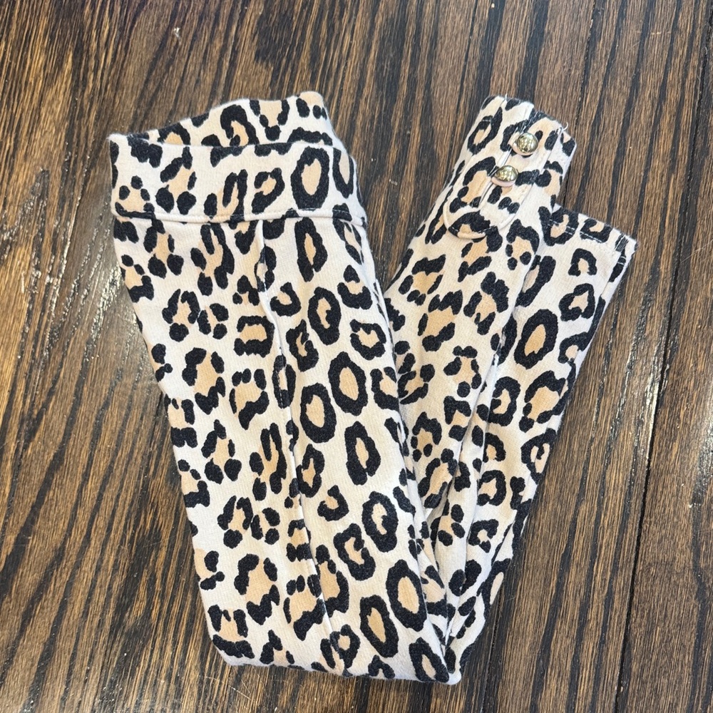 Leopard Print Kids Leggings